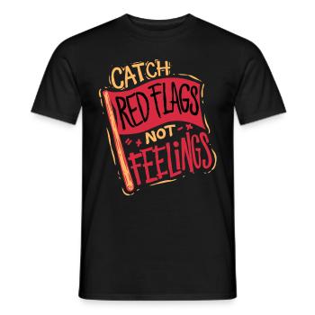 CFO Finanzvorstand : Attraper les signaux d’alarme et non les sentiments - T-shirt homme - noir - Devant - AI Model Male 178 light (178cm)
