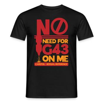 Opérateur de machine de découpe - T-shirt homme - noir - Devant - AI Model Male 178 light (178cm)
