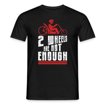 Tricycle couché Tricycle couché - T-shirt homme - noir - Devant - AI Model Male 178 light (178cm)