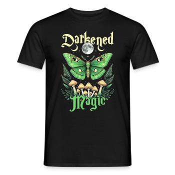 Fairycore Fée Gothique Darkened Magic - T-shirt homme - noir - Devant - AI Model Male 178 light (178cm)