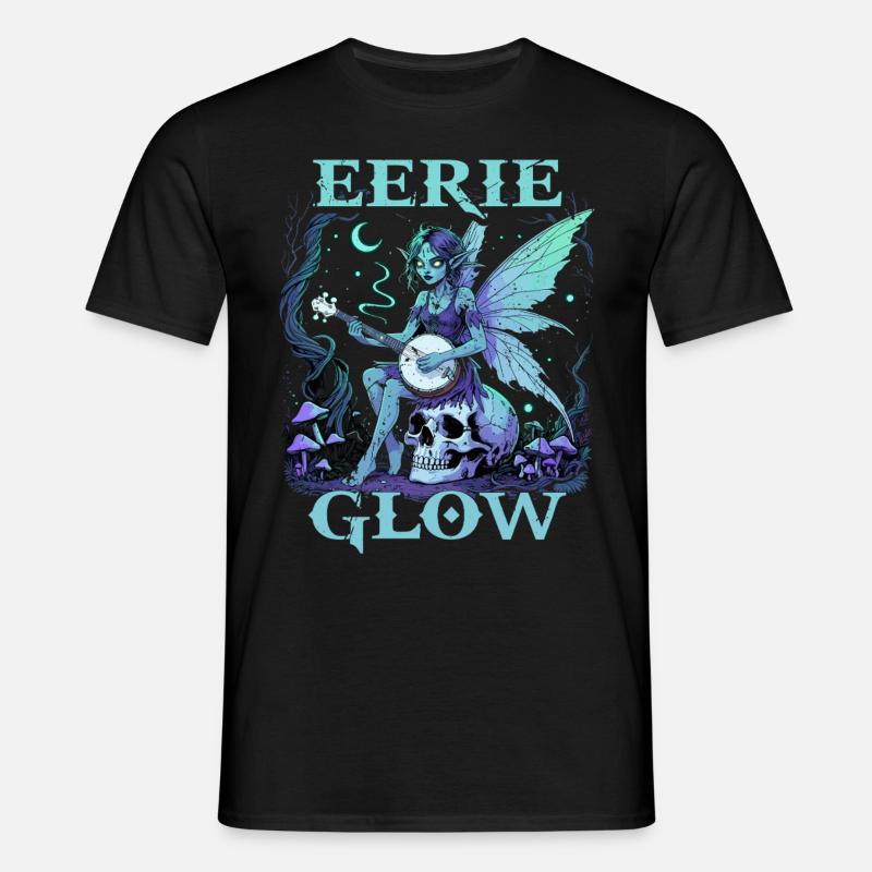 Fairycore Fairy Gothic - T-shirt til herrer - sort
