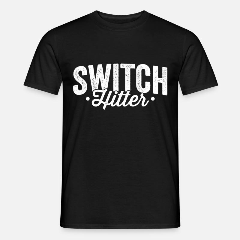 Netzwerktechniker Switch Hitter Administrator - Männer T-Shirt - Schwarz