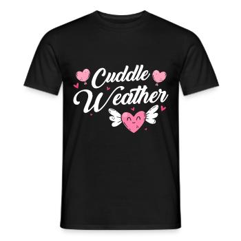 Liebe Umarmung Kinder - Männer T-Shirt - Schwarz - Vorne - AI Model Male 178 light (178cm)