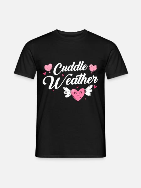 Liebe Umarmung Kinder - Männer T-Shirt - Schwarz