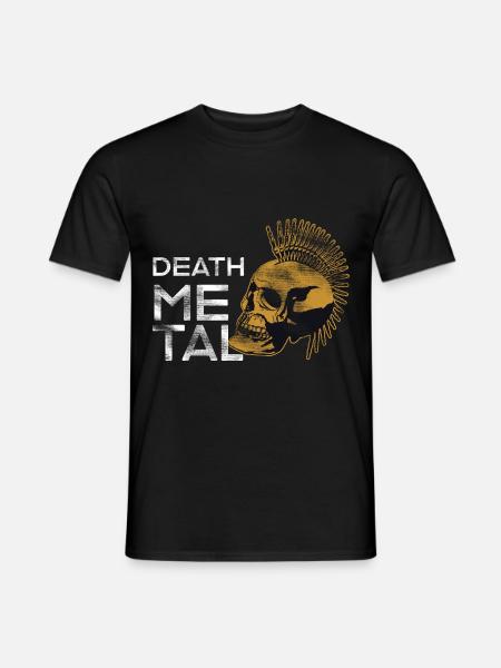 Heavy Metal - Männer T-Shirt - Schwarz