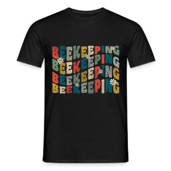 Apiculteur Apiculture Élevage Apiculture - T-shirt homme - noir - Devant - AI Model Male 178 light (178cm)