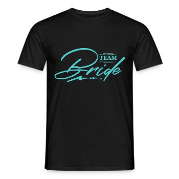Équipe Bride - T-shirt homme - noir - Devant - AI Model Male 178 light (178cm)