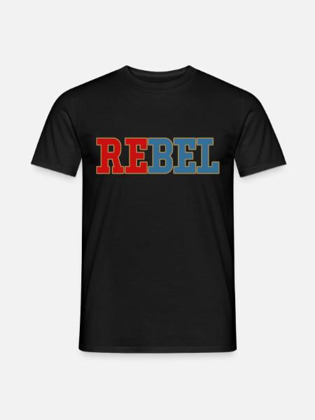 Rebellenporträt Revolution Rebellenführer - Männer T-Shirt - Schwarz
