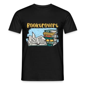 Lesen ist magisch Bücher lesen Buch lesen - Männer T-Shirt - Schwarz - Vorne - AI Model Male 178 light (178cm)