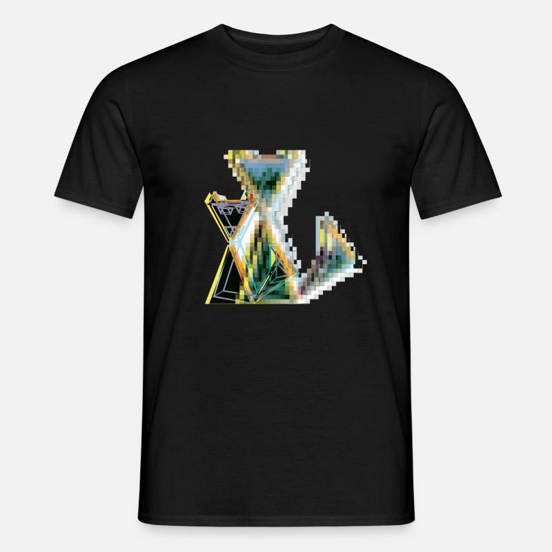 CAT TWENTY ONE - Männer T-Shirt - Schwarz
