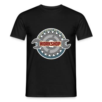Cadeau de fête des pères pour papa pour la fête des hommes - T-shirt homme - noir - Devant - AI Model Male 178 light (178cm)