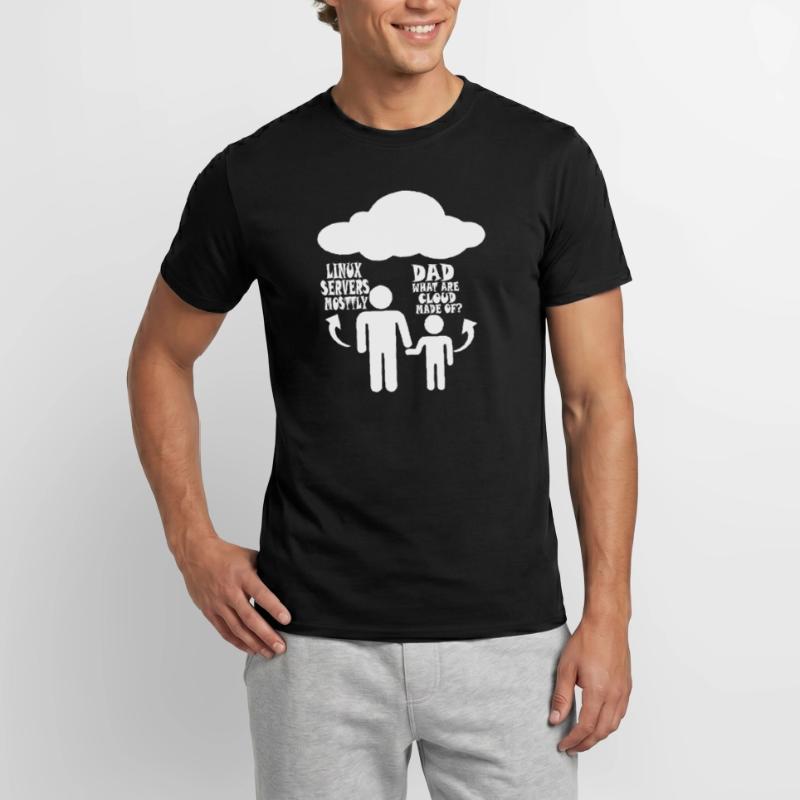 Linux server mostly Men’s T-shirt