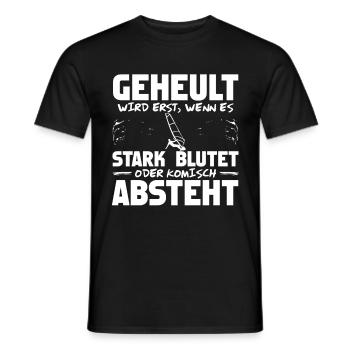 Windsurfer Windurfen Windsurfing Spruch - Männer T-Shirt - Schwarz - Vorne - AI Model Male 178 light (178cm)