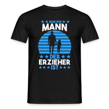 Kindergärtner Erzieher - Männer T-Shirt - Schwarz - Vorne - AI Model Male 178 light (178cm)