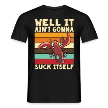 Cancer Crayfish Crawfish Crawfish Gift - Men's T-Shirt - black - Front - AI Model Male 178 light (178cm)