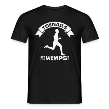 Jogger Runner Marathon Jogging Ski de fond - T-shirt homme - noir - Devant - AI Model Male 178 light (178cm)