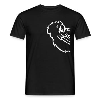 Lustiger Papagei Bird Lover Lustiger - Männer T-Shirt - Schwarz - Vorne - AI Model Male 178 light (178cm)