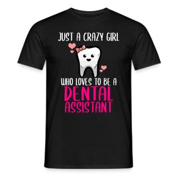 Dentist Dental Assistant Profession Practice I Gift - Men's T-Shirt - black - Front - AI Model Male 178 light (178cm)