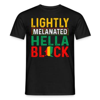 Black History Month Black History American - Männer T-Shirt - Schwarz - Vorne - AI Model Male 178 light (178cm)