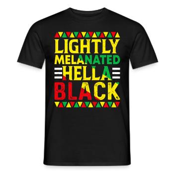 Black History Month Black History American - Männer T-Shirt - Schwarz - Vorne - AI Model Male 178 light (178cm)