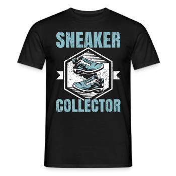 Sneaker Collector Shoe Collection Sneakerhead - Men's T-Shirt - black - Front - AI Model Male 178 light (178cm)