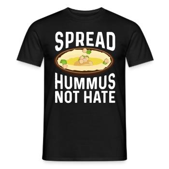Vegetarier Veganer Vegan Veggie Tierschutz Gemüse - Männer T-Shirt - Schwarz - Vorne - AI Model Male 178 light (178cm)