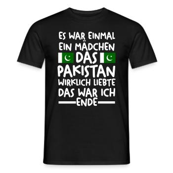 Pakistan Pakistaner Pakistanisches - Männer T-Shirt - Schwarz - Vorne - AI Model Male 178 light (178cm)