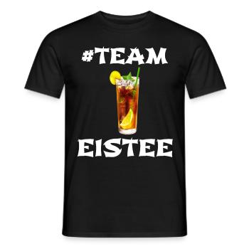 Eistee Zitrone Liebhaber Design - Männer T-Shirt - Schwarz - Vorne - AI Model Male 178 light (178cm)