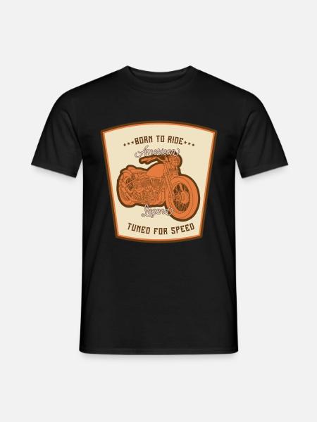 Bikers, motorcyclists - Men's T-Shirt - black