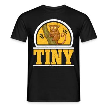 Tarsier Liebhaber Wildtier Tier Tarsier Flüsterer - Männer T-Shirt - Schwarz - Vorne - AI Model Male 178 light (178cm)