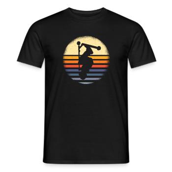 Stunt Scooter Trick Scooter Skate Hall - T-shirt homme - noir - Devant - AI Model Male 178 light (178cm)