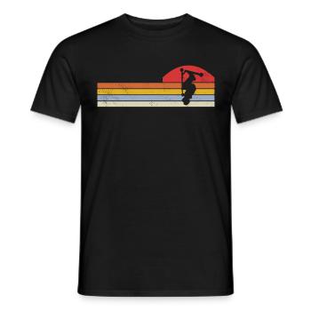 Stunt Scooter Trick Scooter Skate Hall - T-shirt homme - noir - Devant - AI Model Male 178 light (178cm)