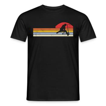 Stunt Scooter Trick Scooter Skate Hall - T-shirt homme - noir - Devant - AI Model Male 178 light (178cm)