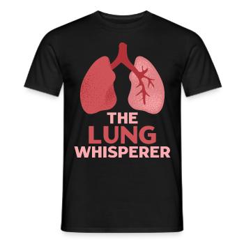 Respiratory therapists Respiratory therapist Occupational therapists - Men's T-Shirt - black - Front - AI Model Male 178 light (178cm)
