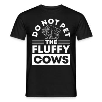 Bison Büffel Yellowstone Park - Männer T-Shirt - Schwarz - Vorne - AI Model Male 178 light (178cm)