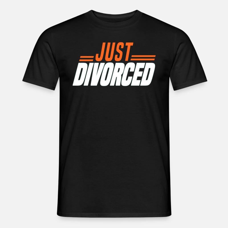 Scheidung Trennung Ehe Ex Scheidungsparty - Männer T-Shirt - Schwarz