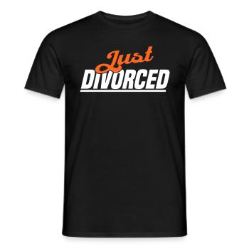Scheidung Trennung Ehe Ex Scheidungsparty - Männer T-Shirt - Schwarz - Vorne - AI Model Male 178 light (178cm)