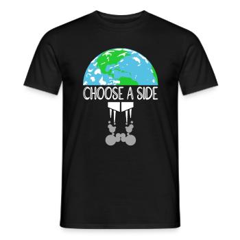 Nature Conservation Climate Conservationists Sea - Men's T-Shirt - black - Front - AI Model Male 178 light (178cm)