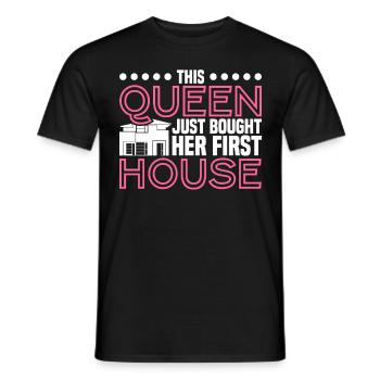 Propriétaire Propriétaire Cadeau Propriétaire Propriétaire - T-shirt homme - noir - Devant - AI Model Male 178 light (178cm)