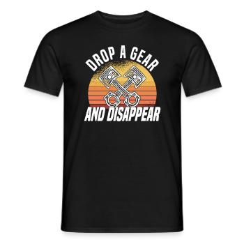 Rennfahrer Rennwagen Tuning Rennsport Motorsport - Männer T-Shirt - Schwarz - Vorne - AI Model Male 178 light (178cm)