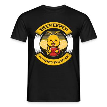 Cadeau d'apiculteur apiculteur abeille abeille - T-shirt homme - noir - Devant - AI Model Male 178 light (178cm)