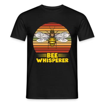 Cadeau d'apiculteur apiculteur abeille abeille - T-shirt homme - noir - Devant - AI Model Male 178 light (178cm)