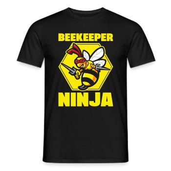 Cadeau d'apiculteur apiculteur abeille abeille - T-shirt homme - noir - Devant - AI Model Male 178 light (178cm)