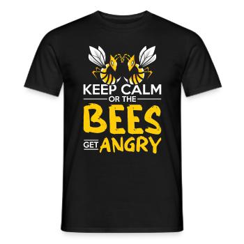 Cadeau d'apiculteur apiculteur abeille abeille - T-shirt homme - noir - Devant - AI Model Male 178 light (178cm)