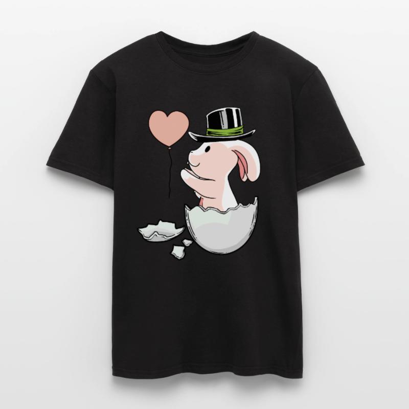 Easter Balloon EggShell Easter Rabbit Men's T-Shirt