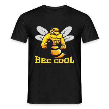 Cadeau d'apiculteur apiculteur abeille abeille - T-shirt homme - noir - Devant - AI Model Male 178 light (178cm)