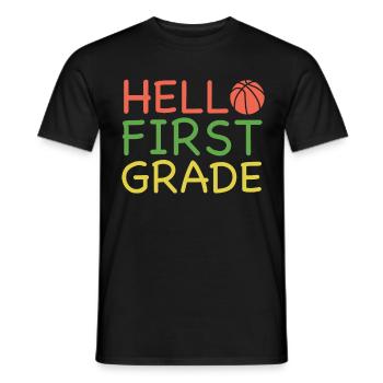 Dictons de basket-ball amusants pour les joueurs de basket-ball - T-shirt homme - noir - Devant - AI Model Male 178 light (178cm)