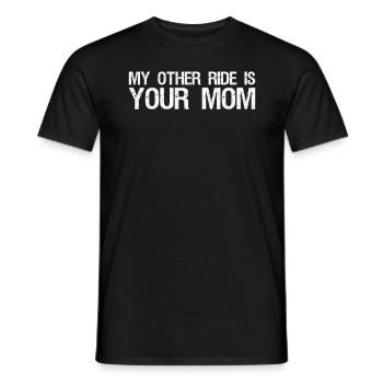 Muscel Car V8 Turbocompresseur Tuning Voiture de course - T-shirt homme - noir - Devant - AI Model Male 178 light (178cm)