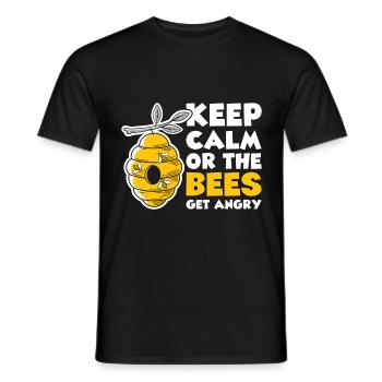 Cadeau d'apiculteur apiculteur abeille abeille - T-shirt homme - noir - Devant - AI Model Male 178 light (178cm)