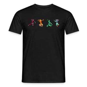 Handball Motiv Handballspieler Handballer Sport - Männer T-Shirt - Schwarz - Vorne - AI Model Male 178 light (178cm)